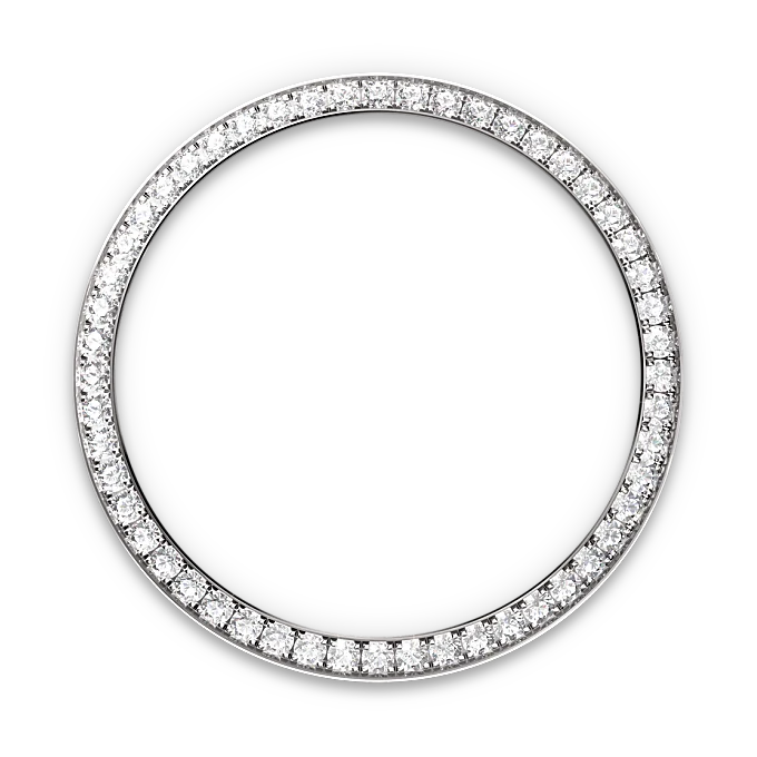 Diamond-set bezel