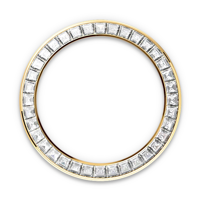 Diamond-set bezel