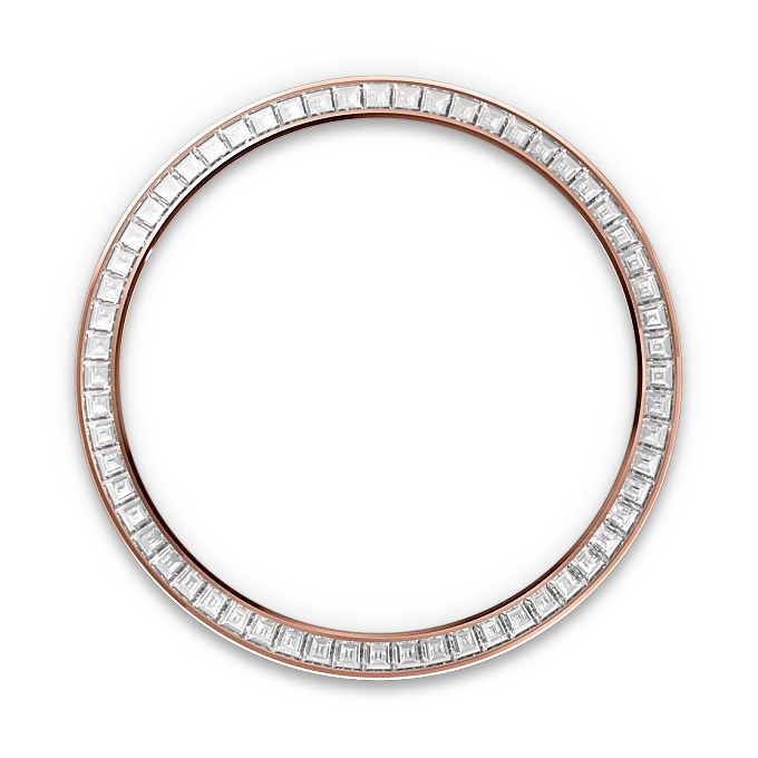 Diamond-set bezel