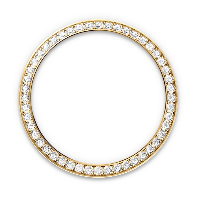 Diamond-set bezel